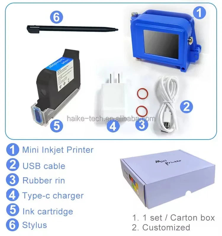 InkDash Handheld Mini Inkjet Printer