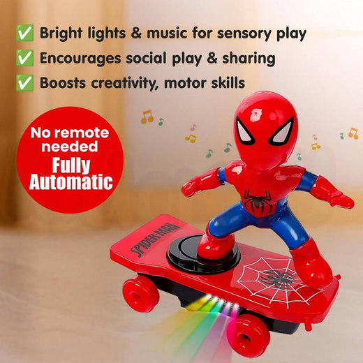 StuntSpin | Electric Superhero Skateboard Toy