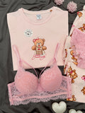 Fluffy Cotton Pajama Set