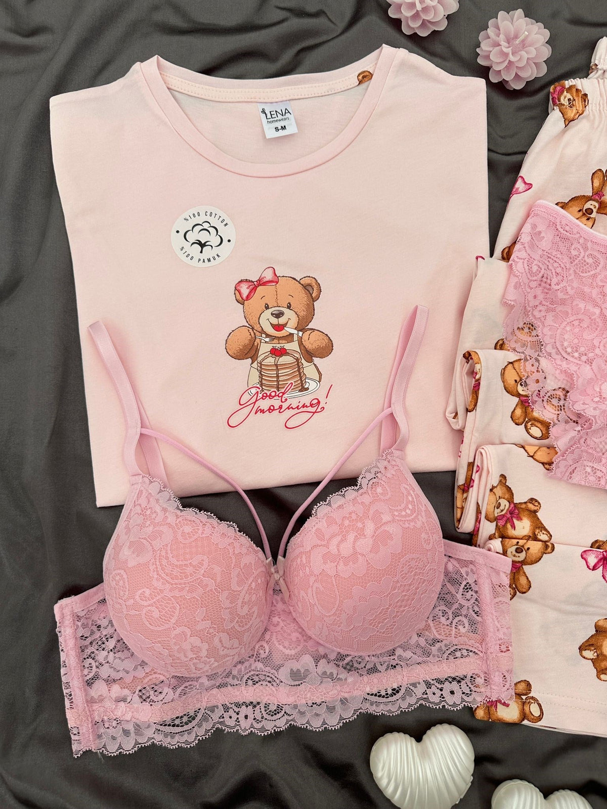 Fluffy Cotton Pajama Set