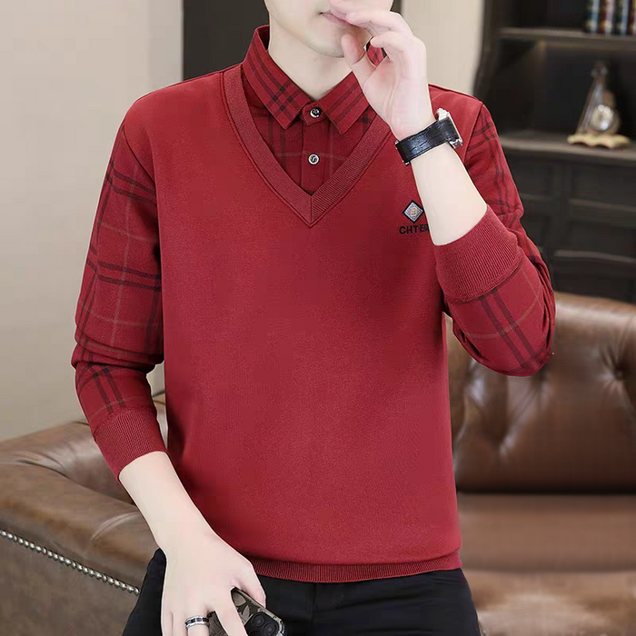 Highland Plaid Knit Sweater
