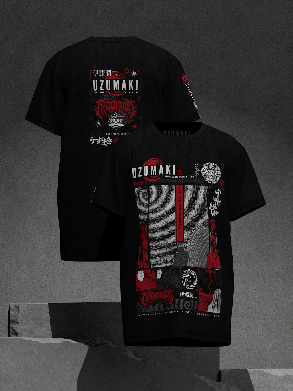 OFFICIAL UZUMAKI ✦ SPIRAL OBSESSION ✦ Collectible Tee