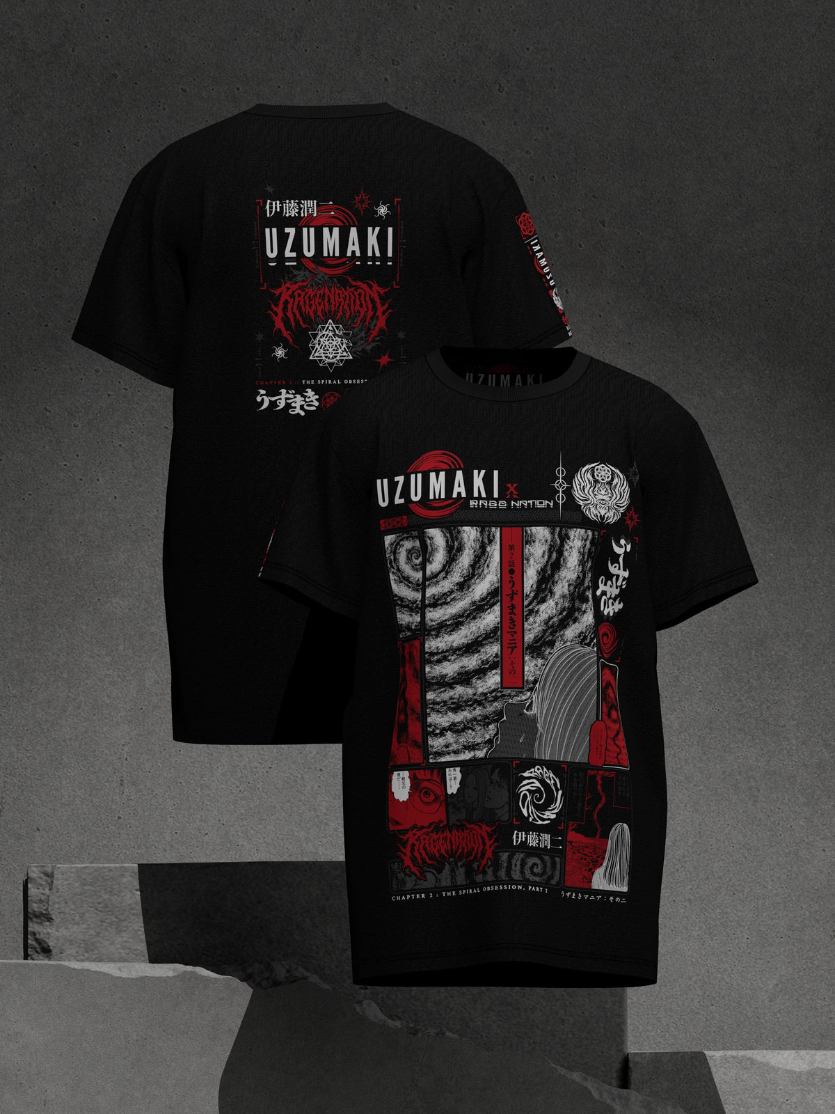 OFFICIAL UZUMAKI ✦ SPIRAL OBSESSION ✦ Collectible Tee